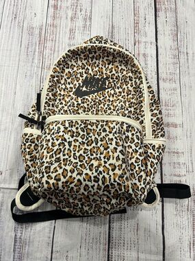 Nike Cheetah Print Backpack School Bag